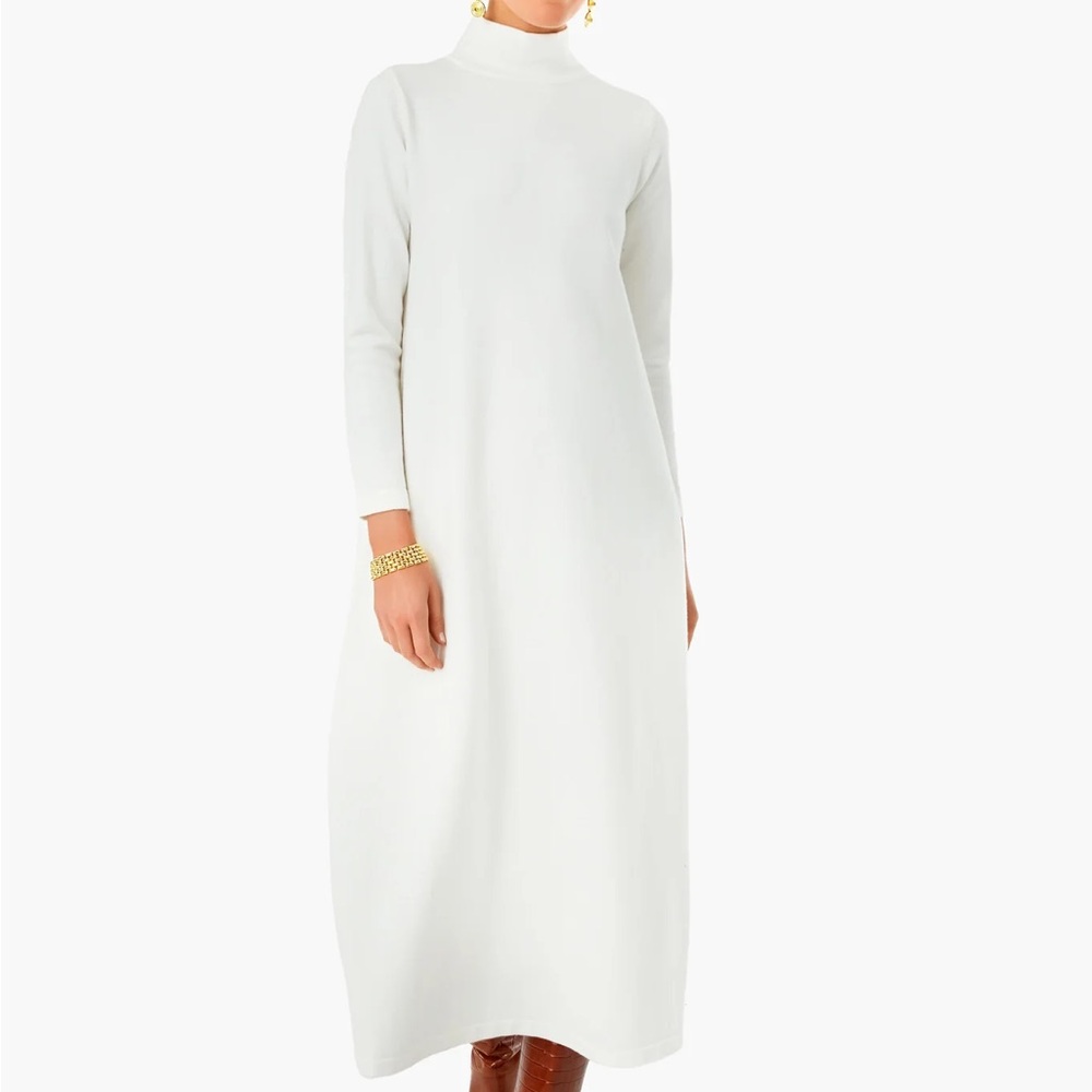 Tuckernuck White Long Sleeve Dress